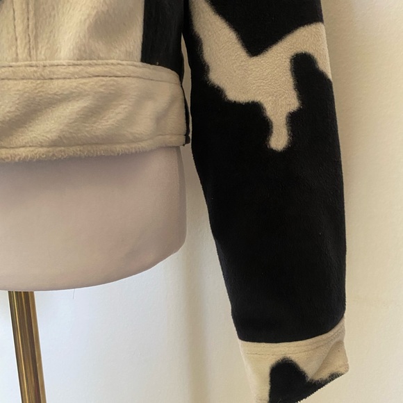 Reversible Cow Print Jacket size small - Picture 6 of 9